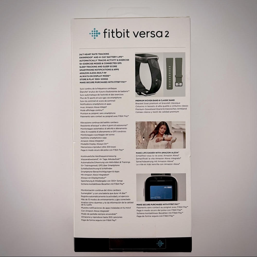 Fitbit Versa 2 Special Edition Smart Watch BRAND NEW!! - Picture 2 of 4
